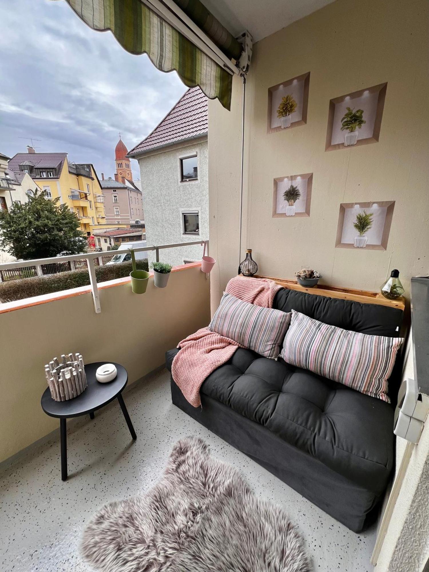 Lilis Apartment Mit Balkon Augsburg Zewnętrze zdjęcie